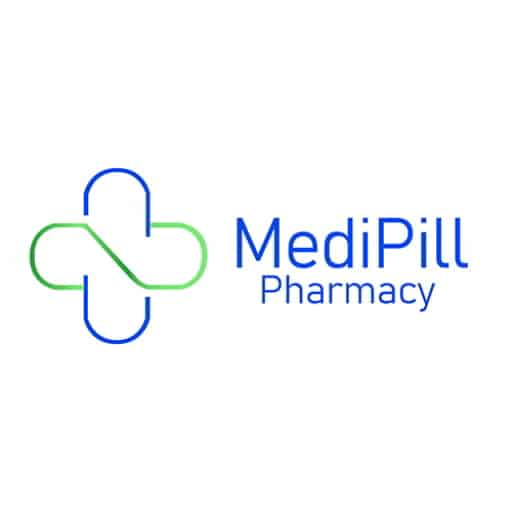 MediPill Pharmacy Web Design Logo