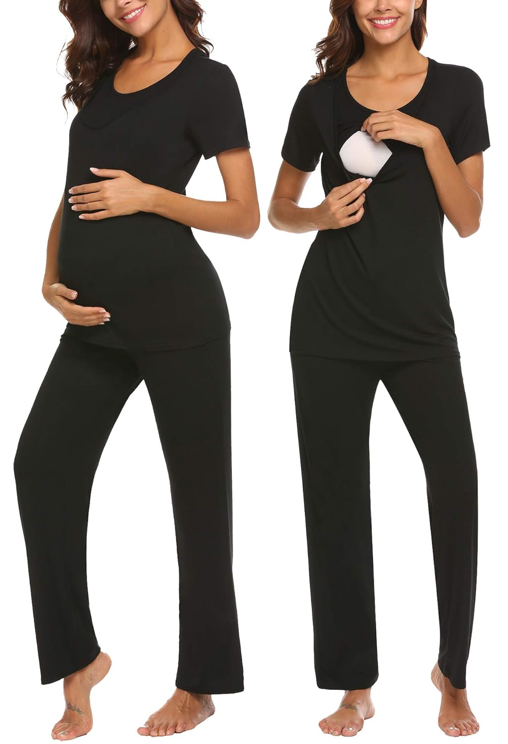 Best  Maternity Nursing Pajama Sets