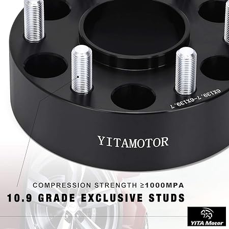 1.5 Forged Hubcentric Wheel Adapters 14x1.5 studs&78.1mm hub Bore Compatible for Chevy Tahoe/Avalanche/Express/Suburban Cadillac Escalade 1.5 Forged Hubcentric Wheel Adapters YITAMOTOR Wheel Spacers 6x5.5 for Silverado 1500 GMC Sierra/Yukon 
