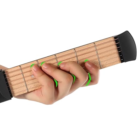 Guitar Practice Neck Ohuhu Pocket Guitar Fingerings and Chord Changes Practice Tool 