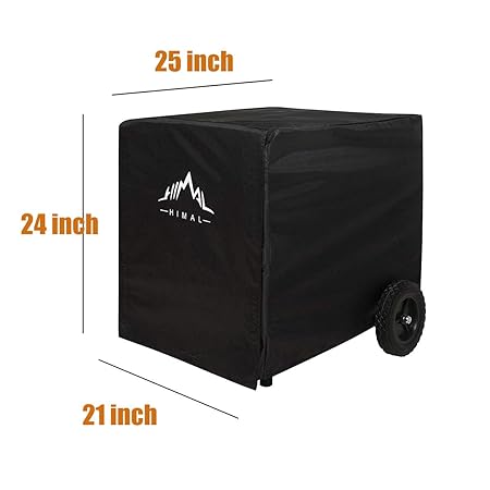 Weather/UV Resistant Generator Cover 25 x 24 x 21 Inch For Universal Portable 