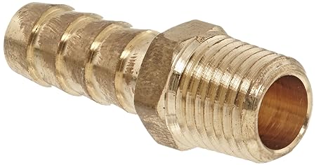 3/8 Barb x 1/4 Female Pipe Connector Anderson Metals Brass Push-On Hose Fitting 