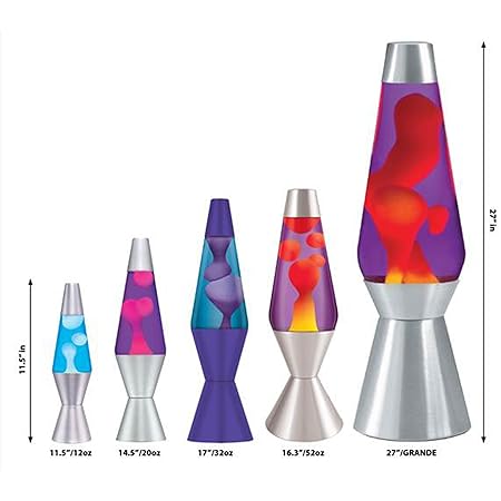The Original Colormax Lava Lamp Northern Lights 4.0 x 4.0 x 14.5 Inches Home