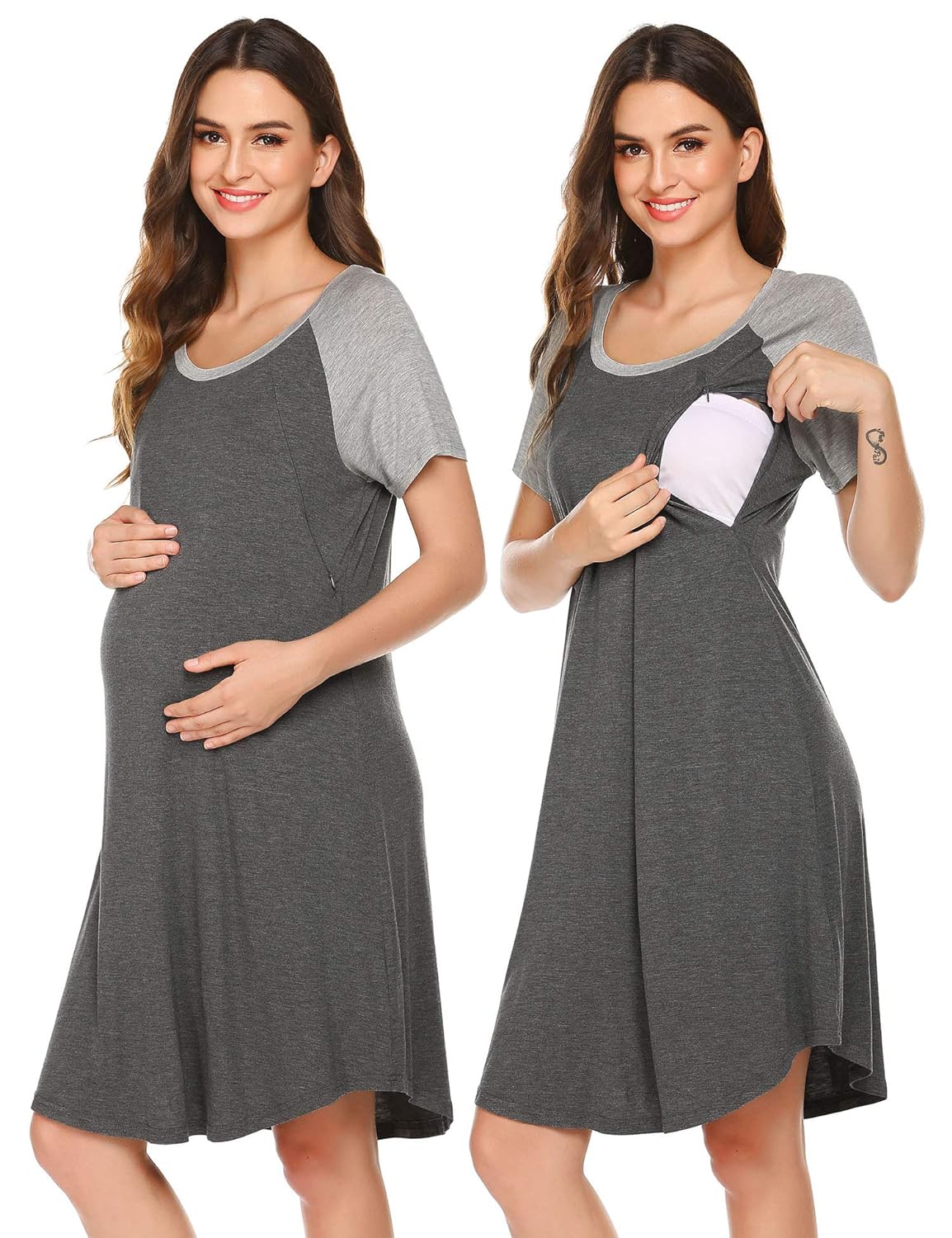 Best  Maternity Nursing Sleep Shirts & Nightgowns