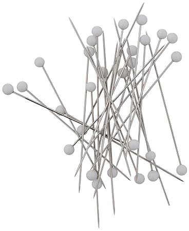 1-3/8-Inch Dritz 3004 Extra-Fine Glass Head Pins 250-Count 